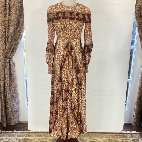 Zimmermann Dresses & Skirts - Zimmerman Suraya Elephant-Paisley Maxi dress size 0